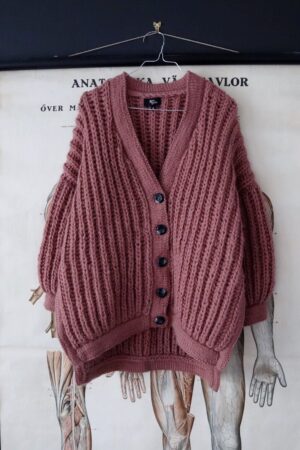 Chunky brioche jacket