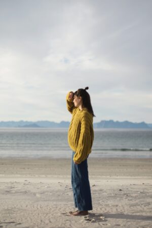 Chunky brioche sweater