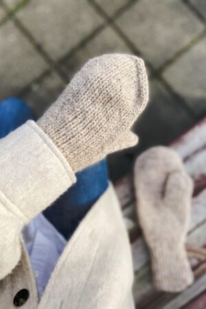 Grüner mittens