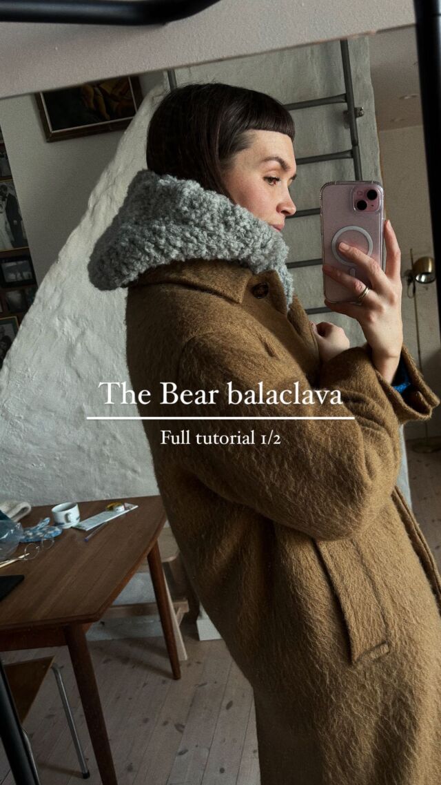 🐻 The Bear balaclava

Summer may be approaching, but simple accessories in bouclé yarn may still be tempting. Or what? 

The Bear Balaclava is knitted in double thread Teddy Dear from Gepard on needle 10 mm. 
Soft and comfortable, and with a loose fit, it is perfect both on its own, with a beanie inside or pulled back as a hood around the neck.

Youll find the knitting patter at
www.witredesign.no
@knitapp 
Ravelry

#witredesign #thebearbalaclava #knittedbalaclava